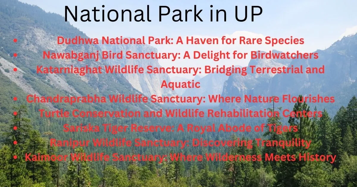 national park in up